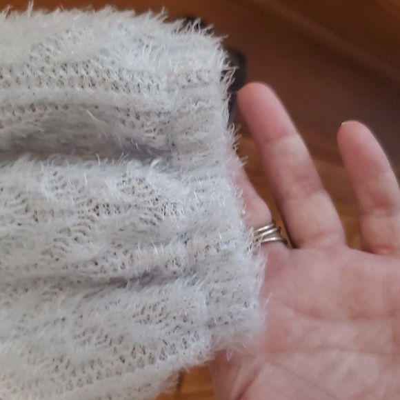 NWT Ruby Rd. Woman Light Blue Super Soft Cowl Neck Sweater Size 2X - Picture 4 of 4